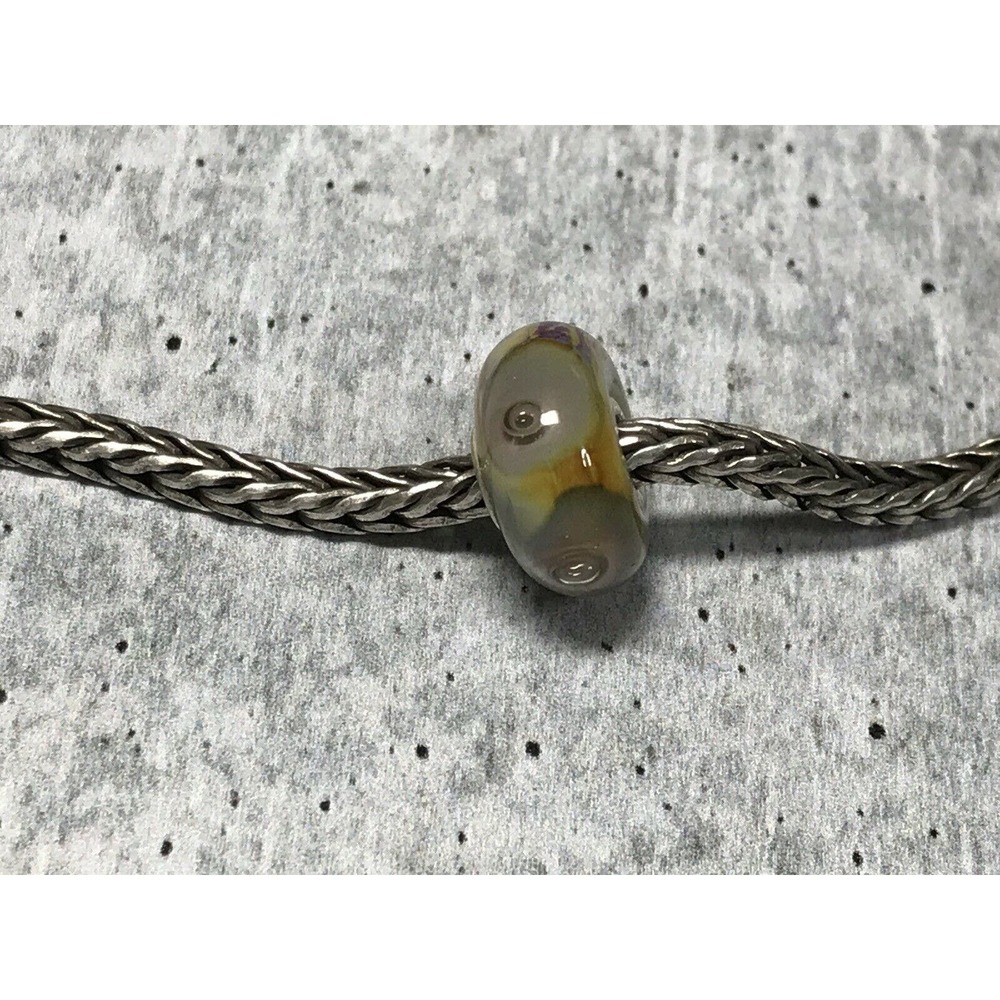 Trollbeads Glass Troll Bead ~ DEEP BUBBLES ~ Retired 2012